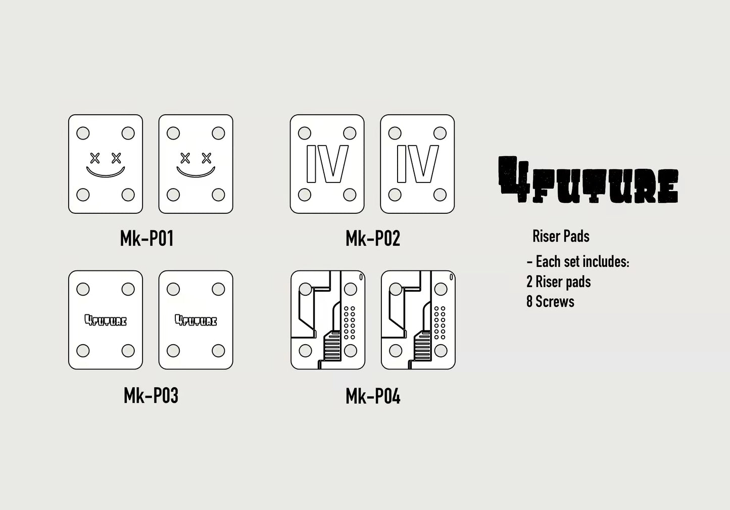 4Future Riser Pads