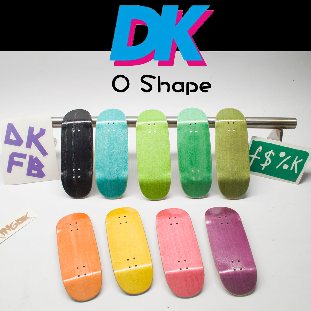 DK Decks (Blank) - '0' Shape