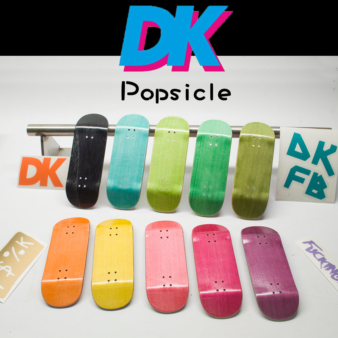 DK Decks (Blank) - Popsicle 33.5mm
