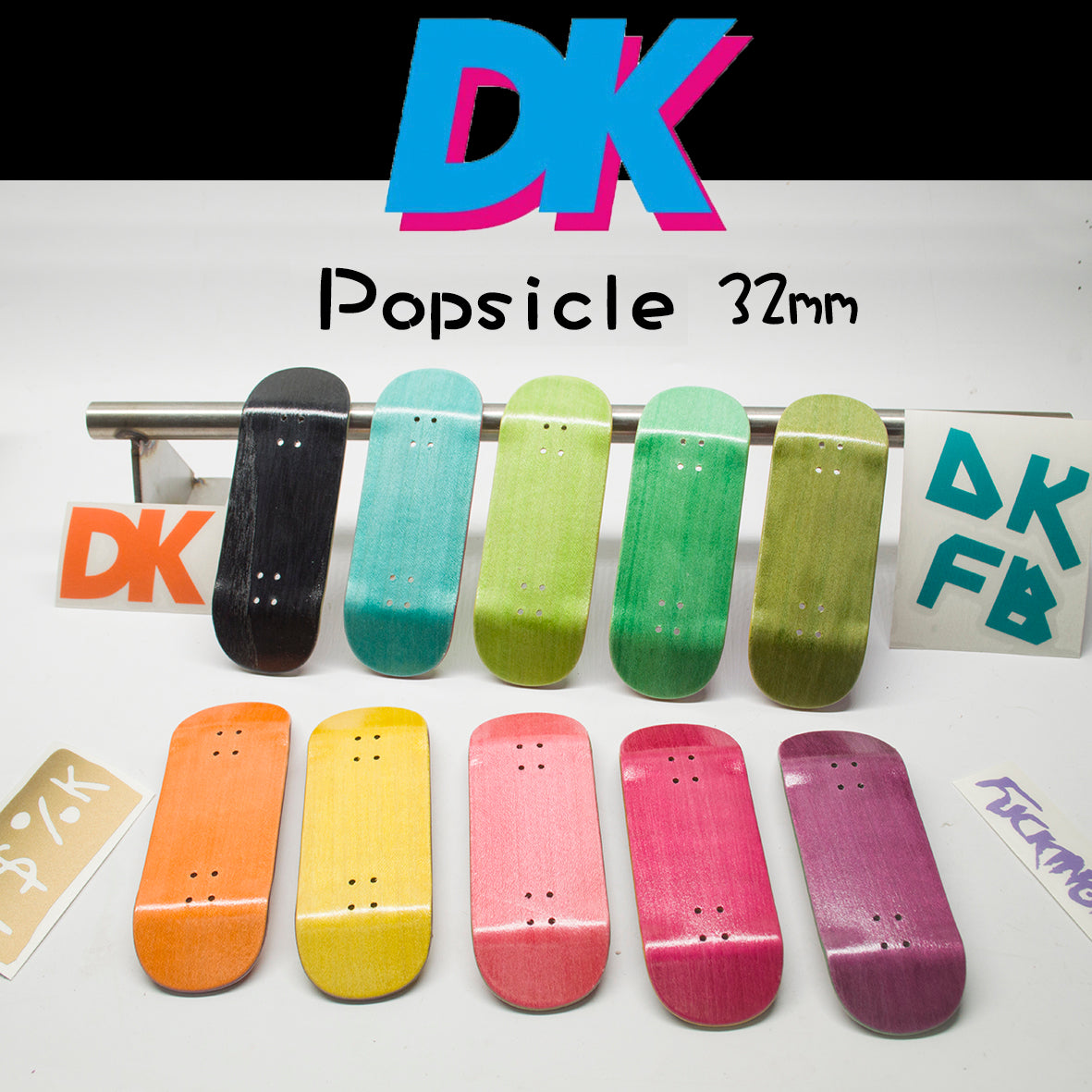 DK Decks (Blank) - Popsicle 32mm