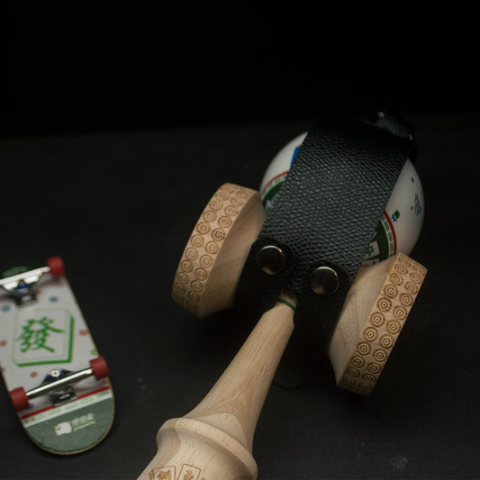 Kendama and Fingerboard Keychain